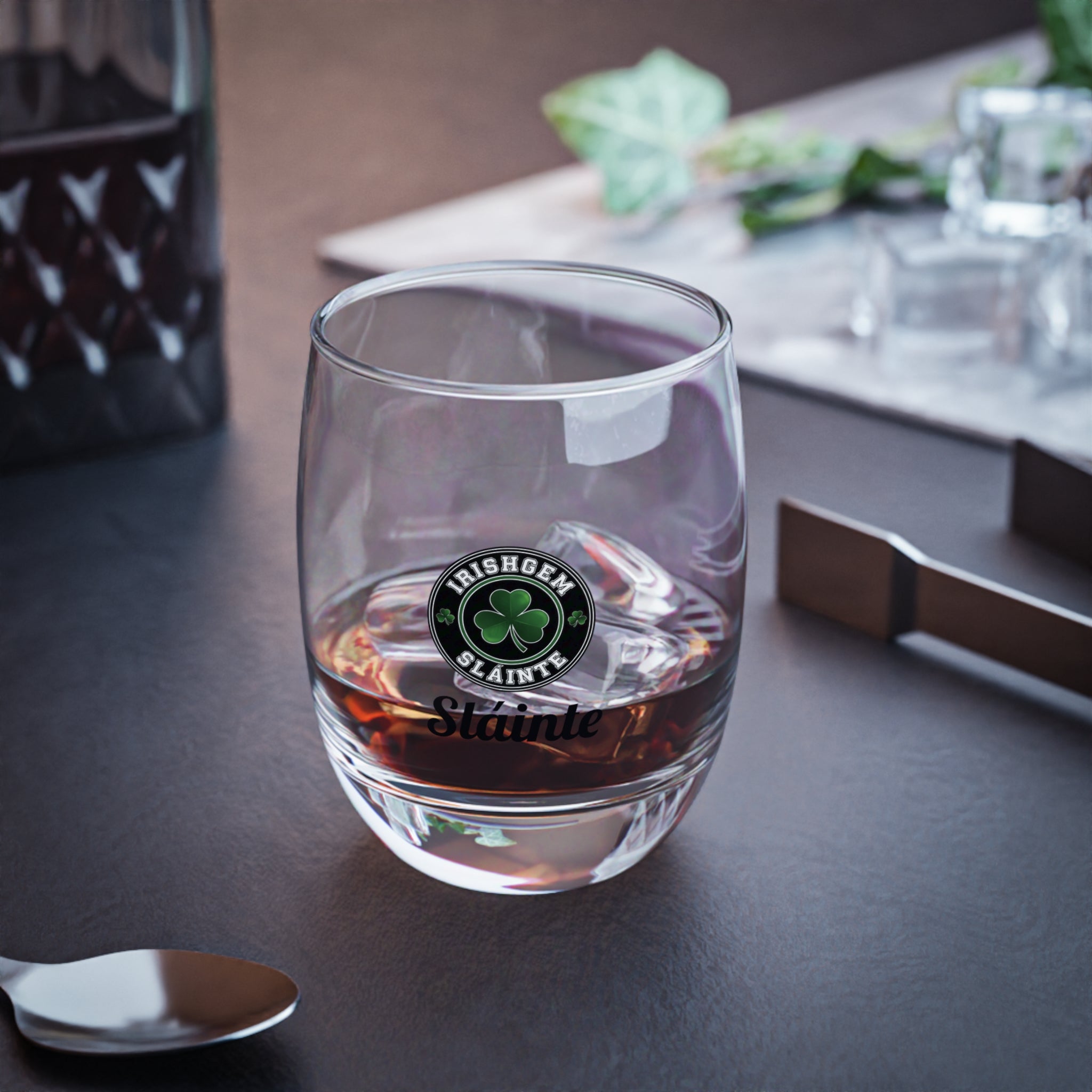 Sláinte Whiskey Glass- US Shipped