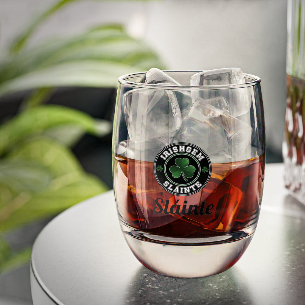 Sláinte Whiskey Glass- US Shipped