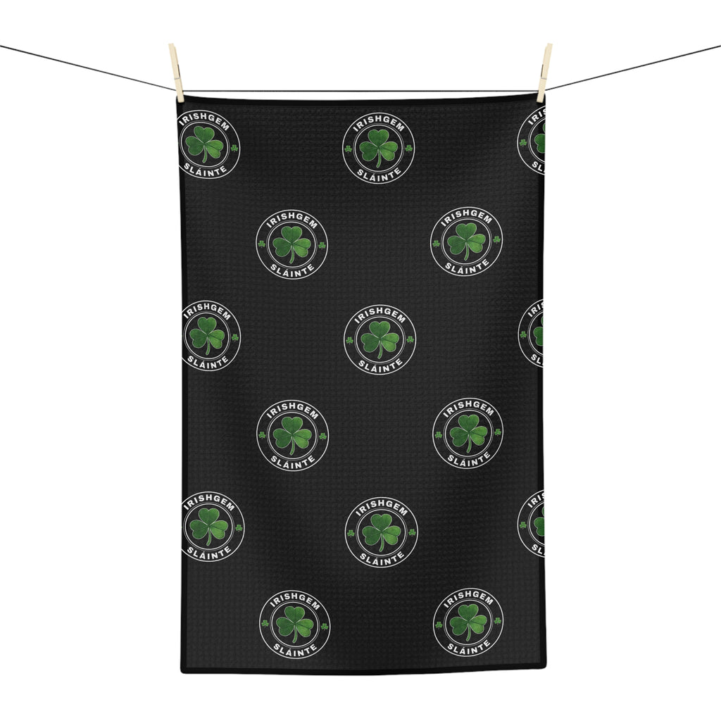 Irish Tea Towel – Lucky Clover Kitchen Towel