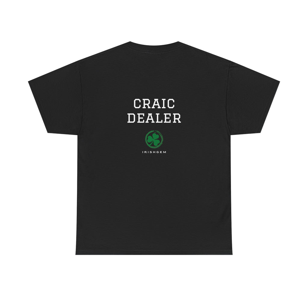 Green Shamrock "Craic Dealer"