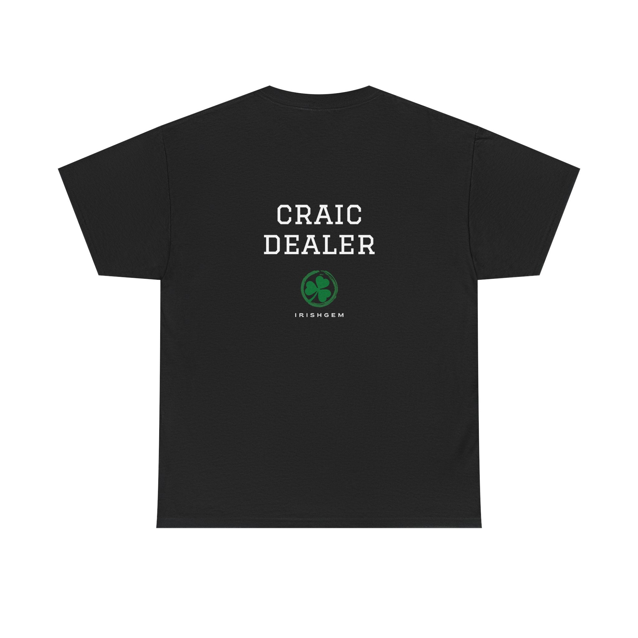 Green Shamrock "Craic Dealer"