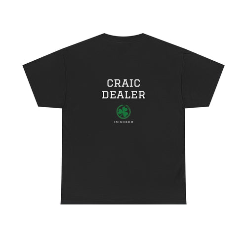 Green Shamrock "Craic Dealer"
