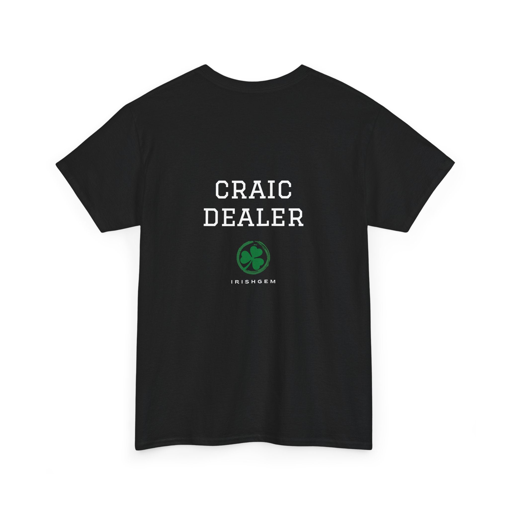 Green Shamrock "Craic Dealer"